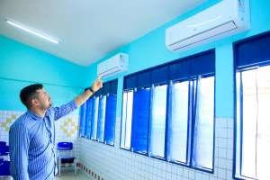 Em meio à onda de calor Seduc investe em climatização de escolas estaduais | Thiago AtaÃde / Ascom Seduc