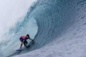 Gabriel Medina faz a maior nota do surfe em OlimpÃadas e se vinga de japonês |  Sean M. Haffey/Getty Images