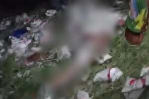 Motorista morre após caminhão carregado de sal cair de ribanceira em Palmeira dos Índios | Reprodução