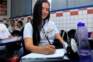 Escola estadual está entre os 20 melhores Idebs do ensino médio do Brasil | Thiago AthaÃde / Ascom Seduc