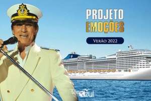 Roberto Carlos confirma cruzeiro em navio que teve surto de Covid-19 | Reprodução